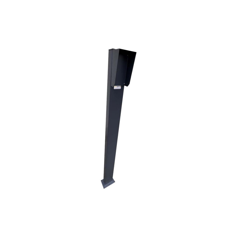 Słupek domofonowy Camsafe 60x120 z daszkiem i podstawą CS-DO1 - 1,6m