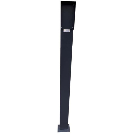 Słupek domofonowy Camsafe 60x120 z daszkiem i podstawą CS-DO1 - 1,6m