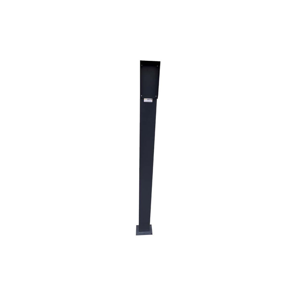 Słupek domofonowy Camsafe 60x120 z daszkiem i podstawą CS-DO1 - 1,6m