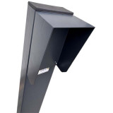 Słupek domofonowy Camsafe 60x120 z daszkiem i podstawą CS-DO1 - 1,6m