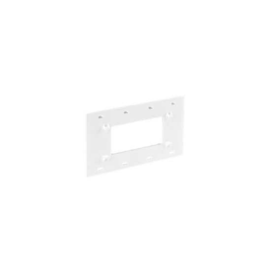 Support poczwórny 4M pod gniazda do listew elektroinstalacyjnych 90x60 lub 90x40 (1szt.)