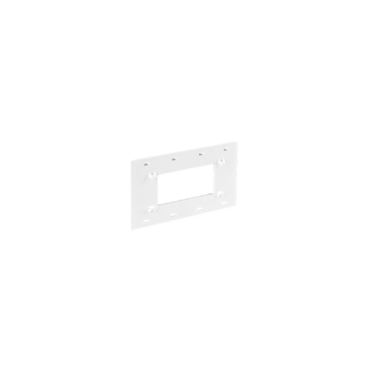 Support poczwórny 4M pod gniazda do listew elektroinstalacyjnych 90x60 lub 90x40 (1szt.)
