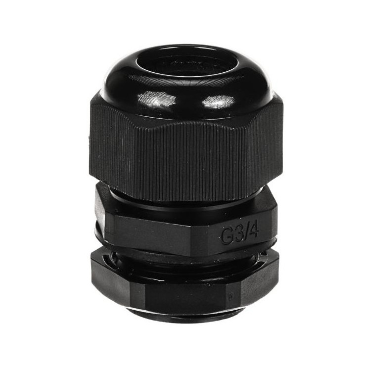 DŁAWNICA IZOLACYJNA G3/4-BLACK IP68 3/4 "