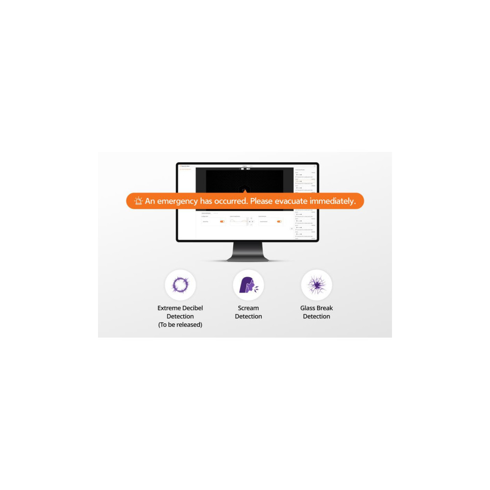 Moduł audio Hanwha SPS-A100M Audio Beacon