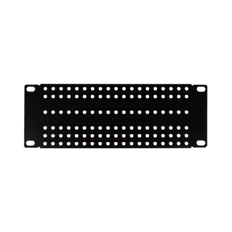 Adapter montażowy RACK 10" 2U z otworowaniem prosty ATTE ADD-RACK10-2U1