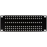 Adapter montażowy RACK 10" 2U z otworowaniem prosty ATTE ADD-RACK10-2U1