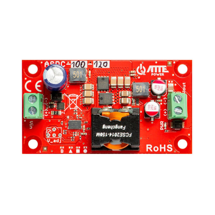 Przetwornica obniżająca napięcie do 12V 100W ATTE ASDC-100-120-OF