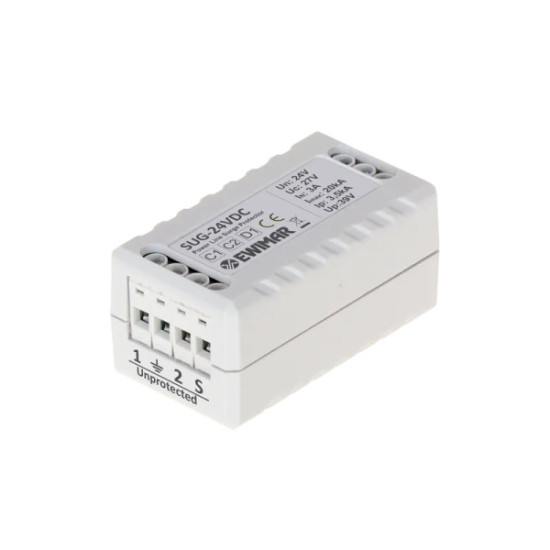 Zabezpieczenia linii zasilającej 24V DC EWIMAR SUG-24VDC