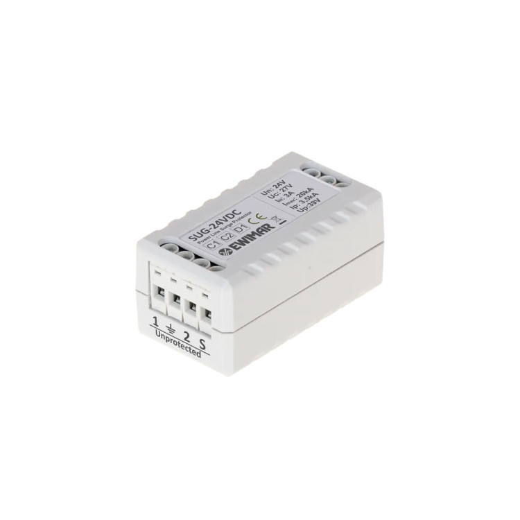Zabezpieczenia linii zasilającej 24V DC EWIMAR SUG-24VDC