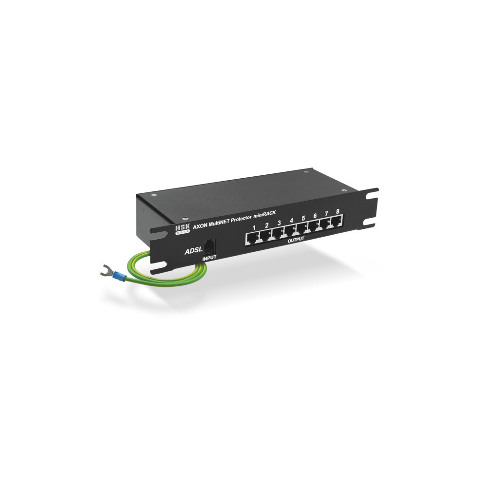 Ogranicznik przepięźć AXON  Multi Net Protector miniRACK 8+1