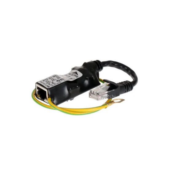 Miniaturowy ogranicznik przepięć do ochrony sieci LAN, PTF-51-EXT/PoE/Micro/T w osłonie termokurczli