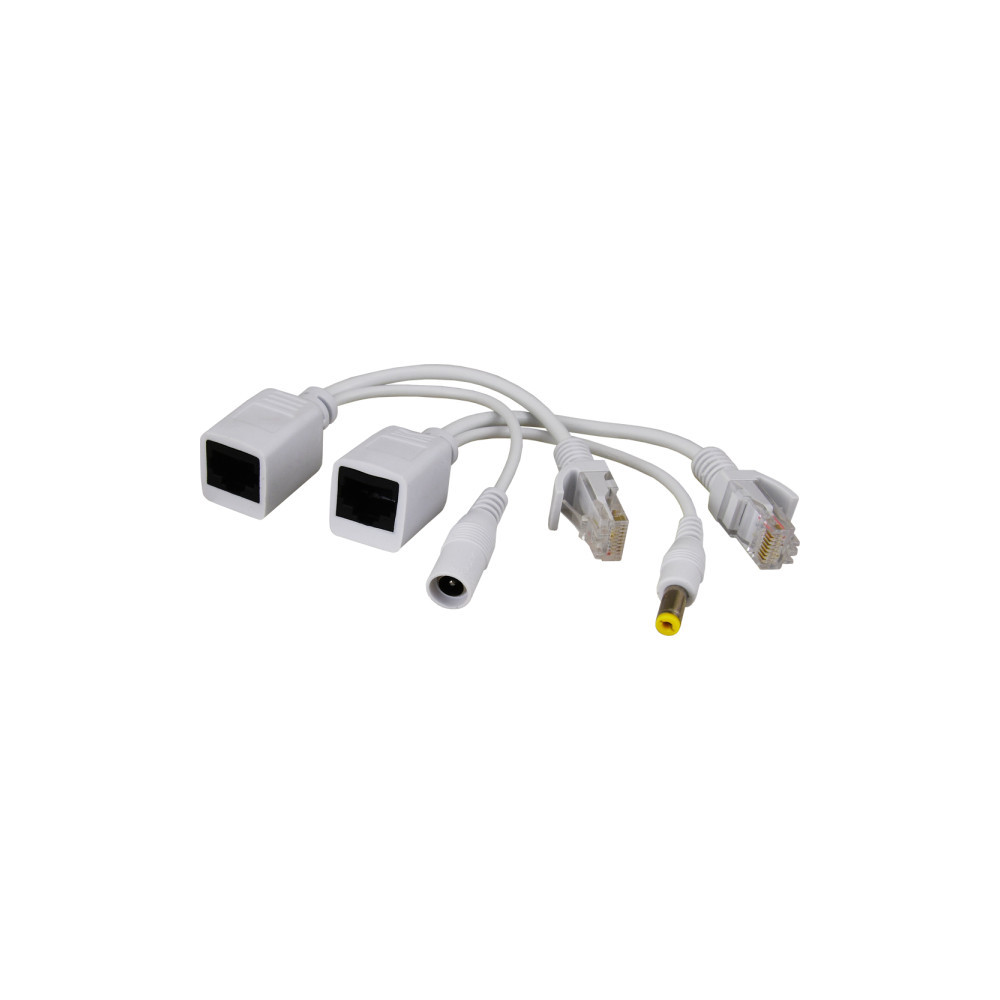 ZESTAW ADAPTERÓW PoE ZE ZŁĄCZAMI TYPU RJ Pulsar P-POE1