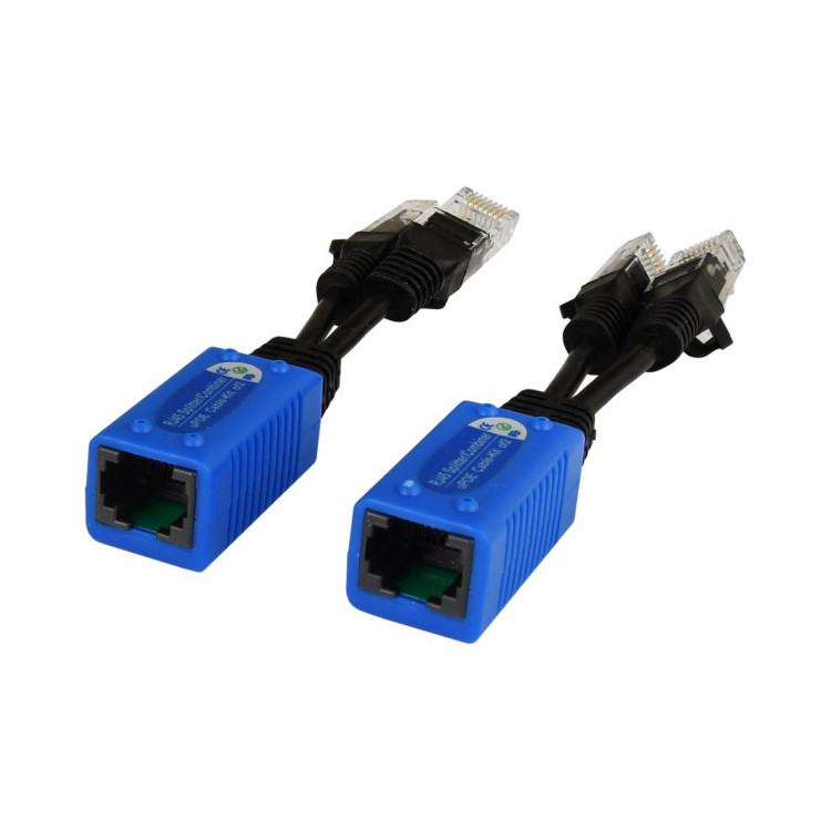 SPLITTER 2xRJ45 (WTYK) - 1xRJ45 (GNIAZDO) Pulsar P-POE2