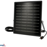 NAŚWIETLACZ SOLARNY LED BEMKO SOLPAR 10W 1500LM 3000/4000K IP65 CZARNY CZ. PIR