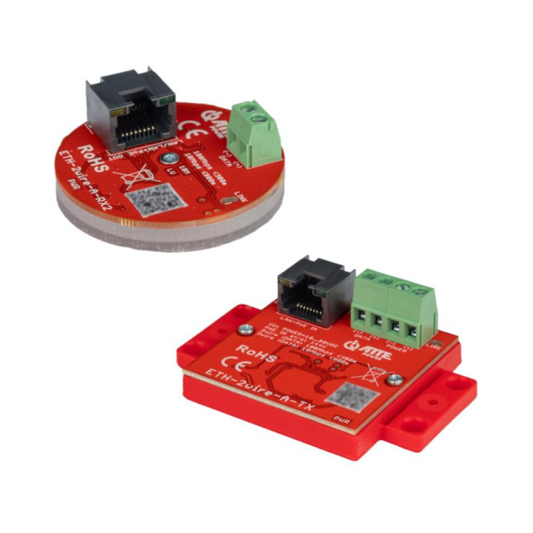 Zestaw aktywnych konwerterów ATTE ETH-2wire-A-SET2