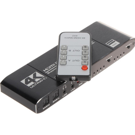 PRZEŁĄCZNIK SWITCH HDMI HDMI-SW-4/2MATRIX
