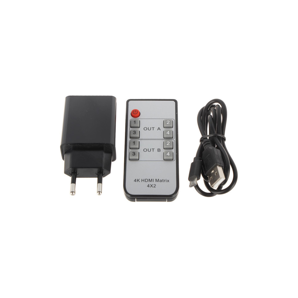 PRZEŁĄCZNIK SWITCH HDMI HDMI-SW-4/2MATRIX