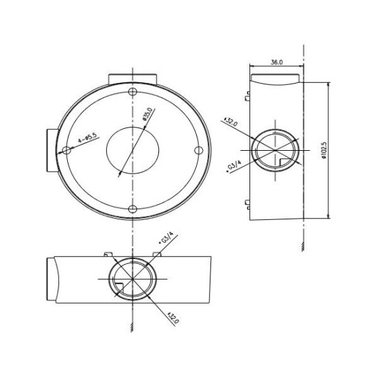 UCHWYT HIKVISION DS-1260ZJ