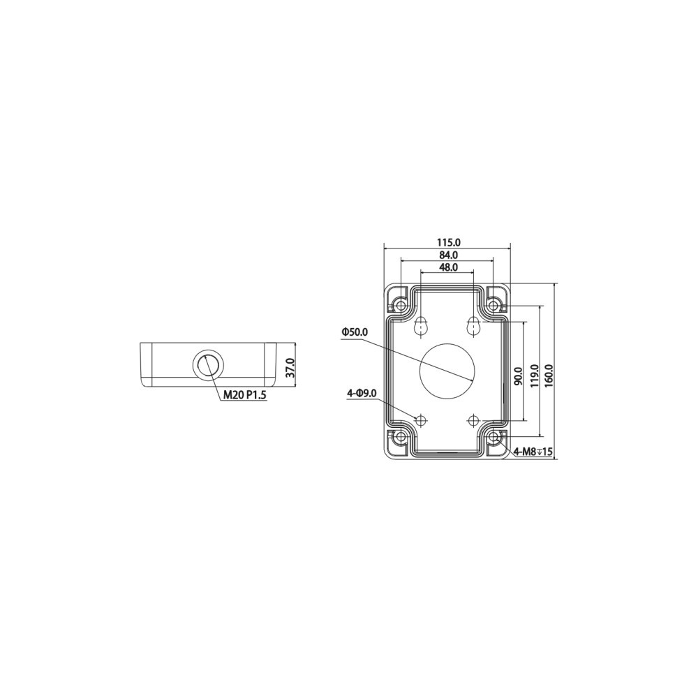 ADAPTER DAHUA PFA120