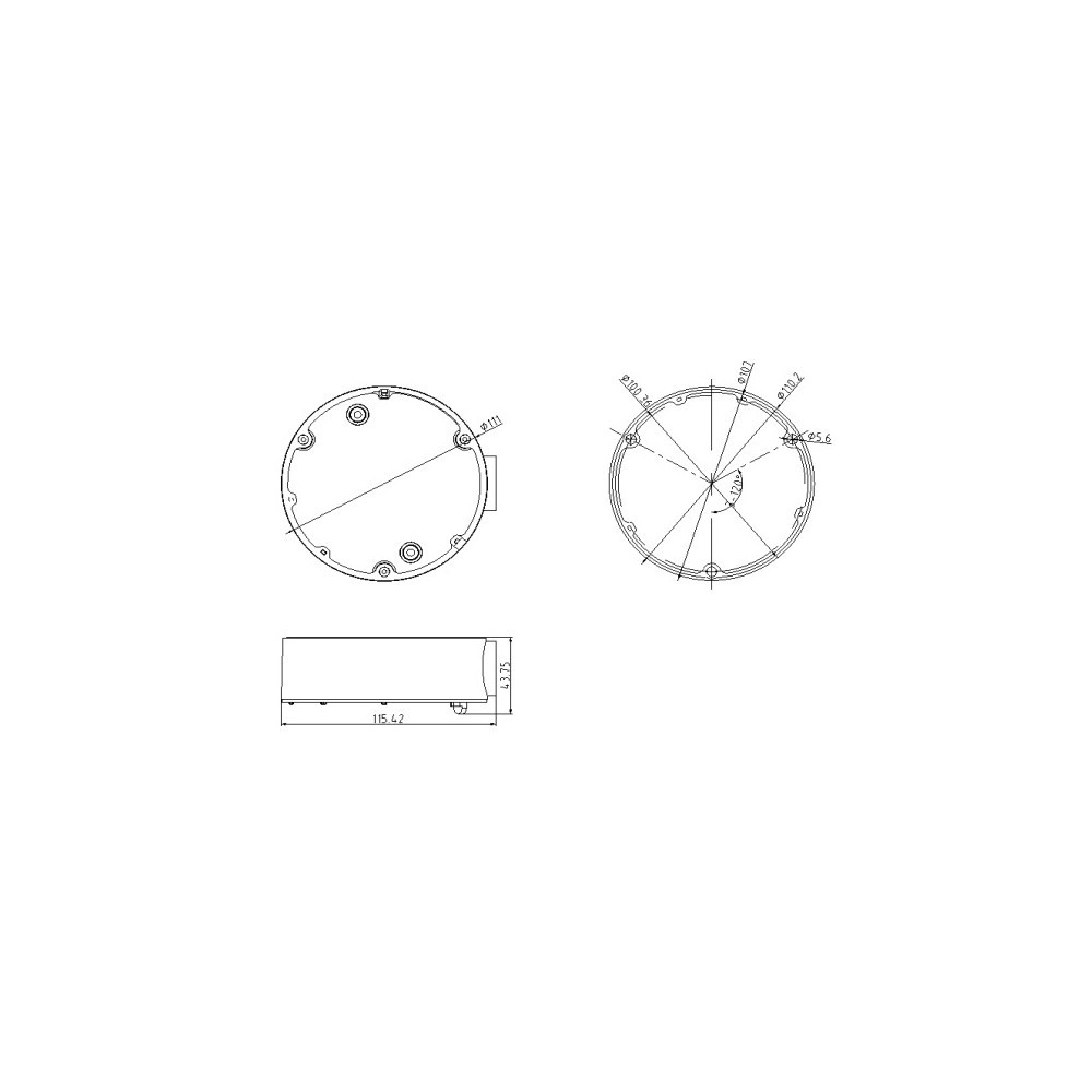 UCHWYT HIKVISION DS-1280ZJ-DM18