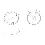 UCHWYT HIKVISION DS-1280ZJ-DM18