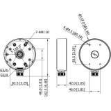 Adapter Hikvision DS-1280ZJ-PT6-Y(BLACK)(O-STD)