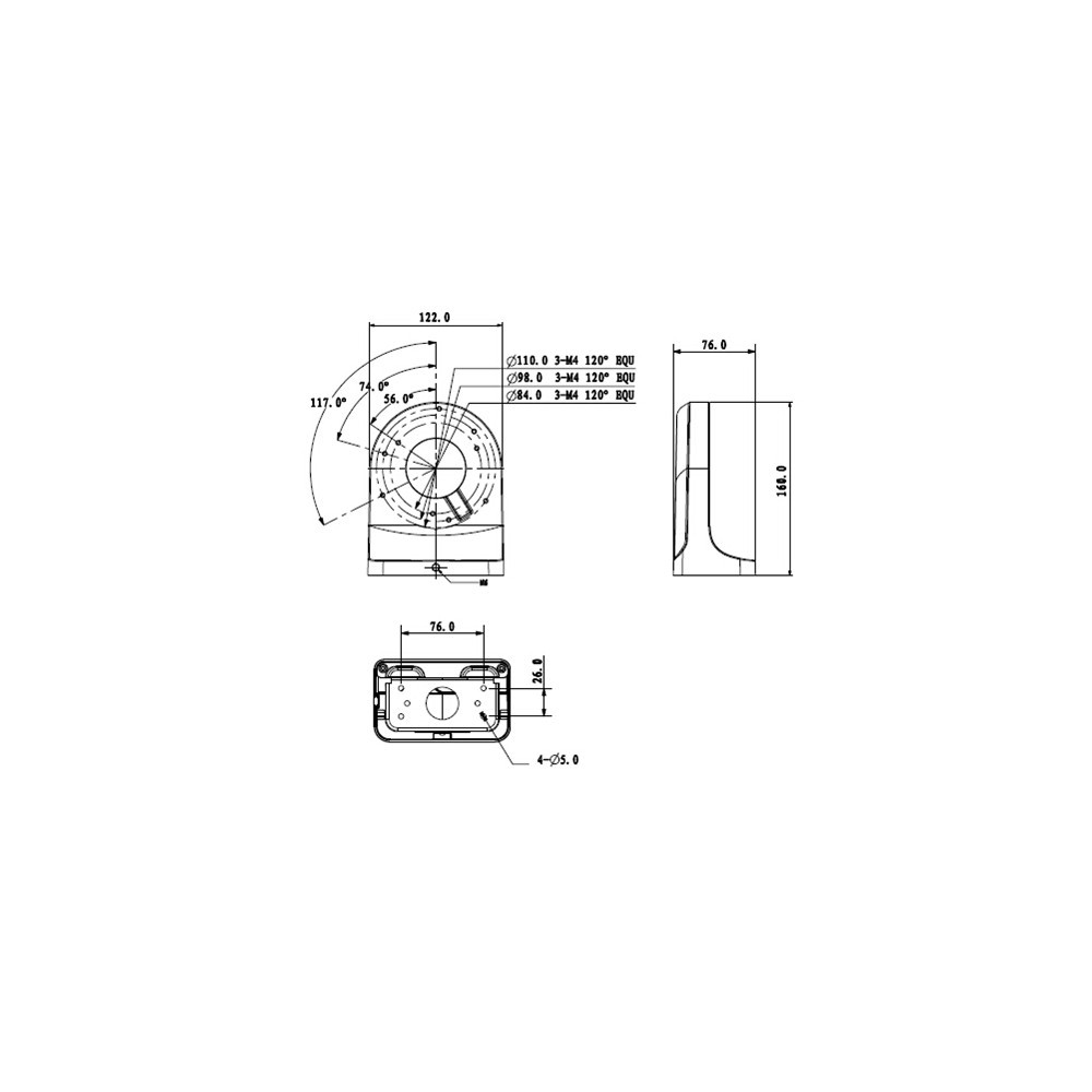 UCHWYT DAHUA PFB203W