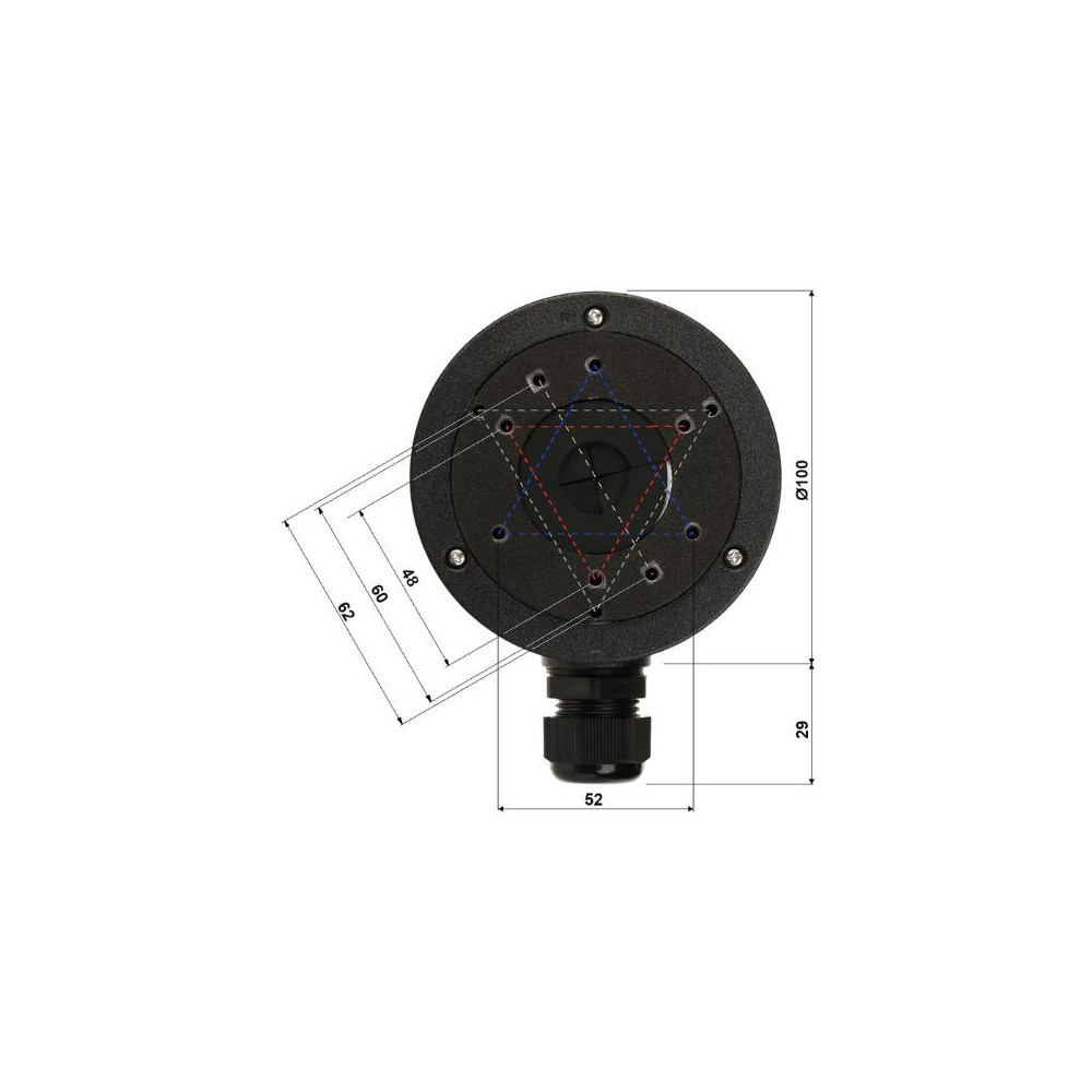 UCHWYT KAMERY STG-1280ZJ-XS(BLACK)