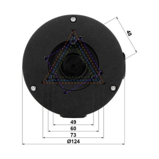 UCHWYT KAMERY STG-PFA130-E(BLACK)