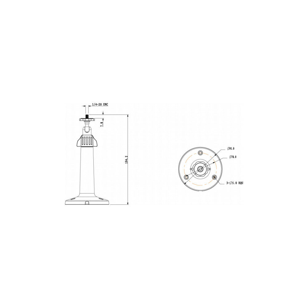 UCHWYT DAHUA PFB110W