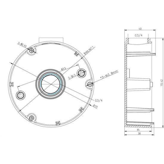 Adapter BCS VIEW BCS-V-AMD