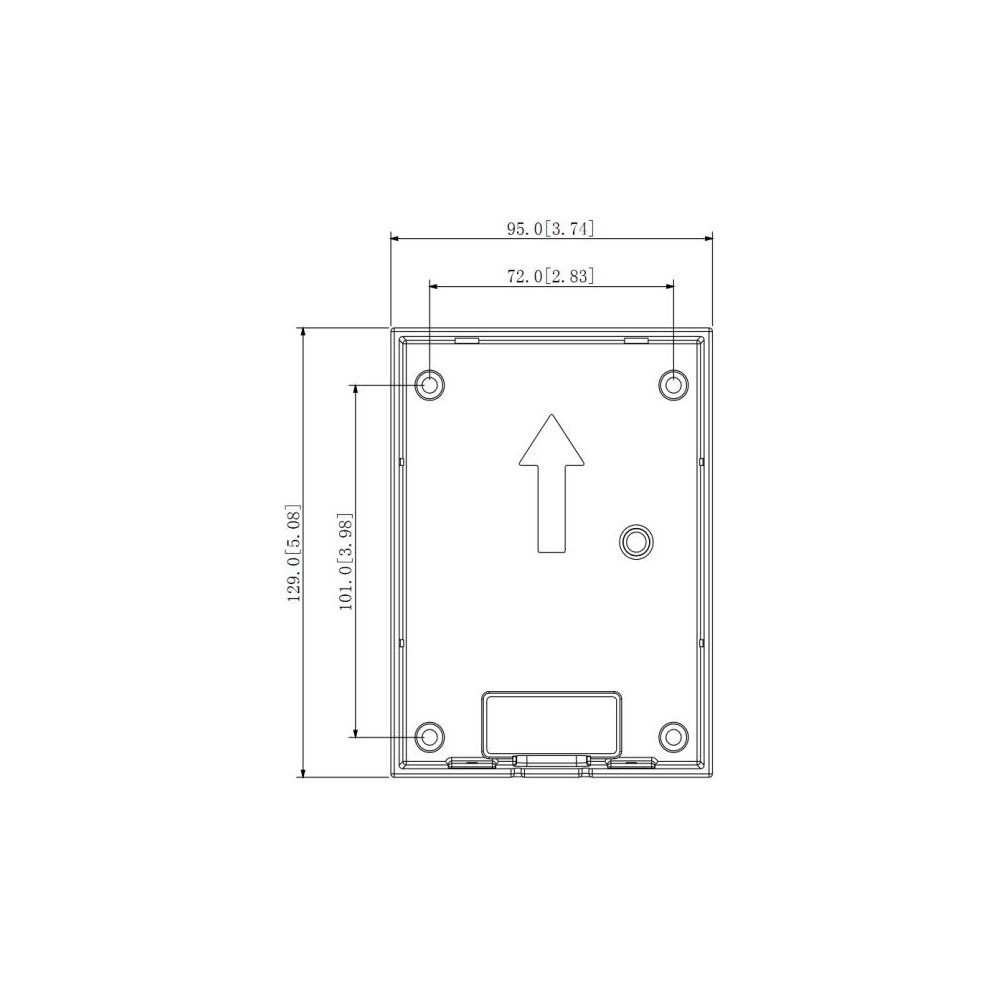 Natynkowa obudowa  BCS LINE BCS-PN17