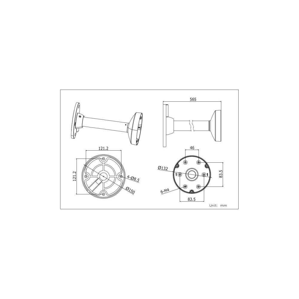 UCHWYT HIKVISION DS-1271ZJ-130-TRL
