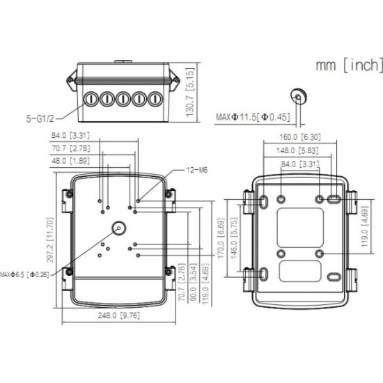 Adapter  Dahua PFA6400S-B