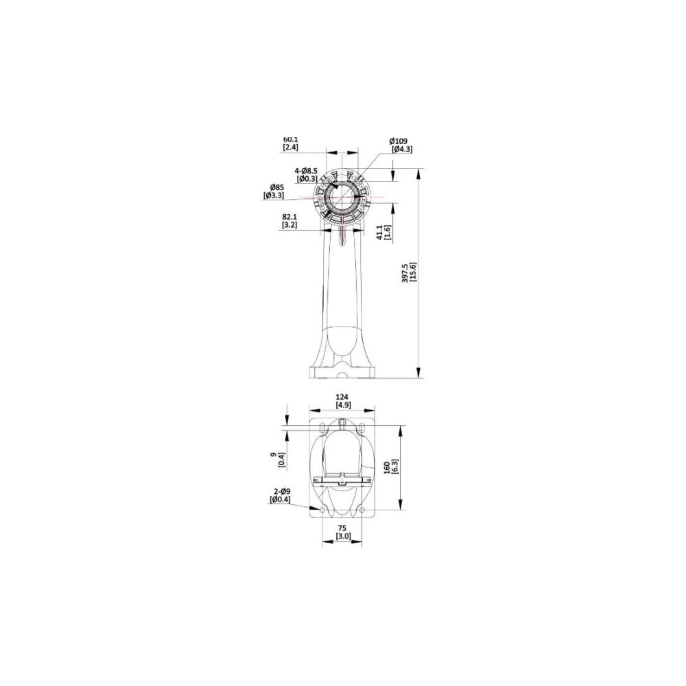 Uchwyt do kamer Hikvision DS-4604ZJ-PAAC