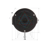 UCHWYT KAMERY BD-310-BLACK