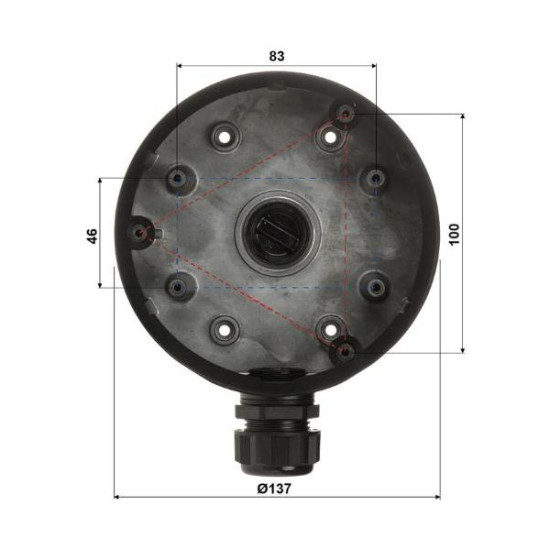 UCHWYT KAMERY STG-1280ZJ-DM21(BLACK)