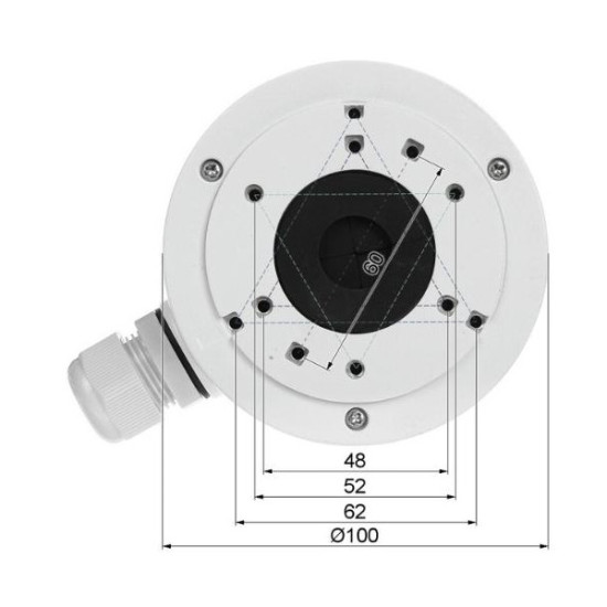 UCHWYT KAMERY STG-1280ZJ-XS