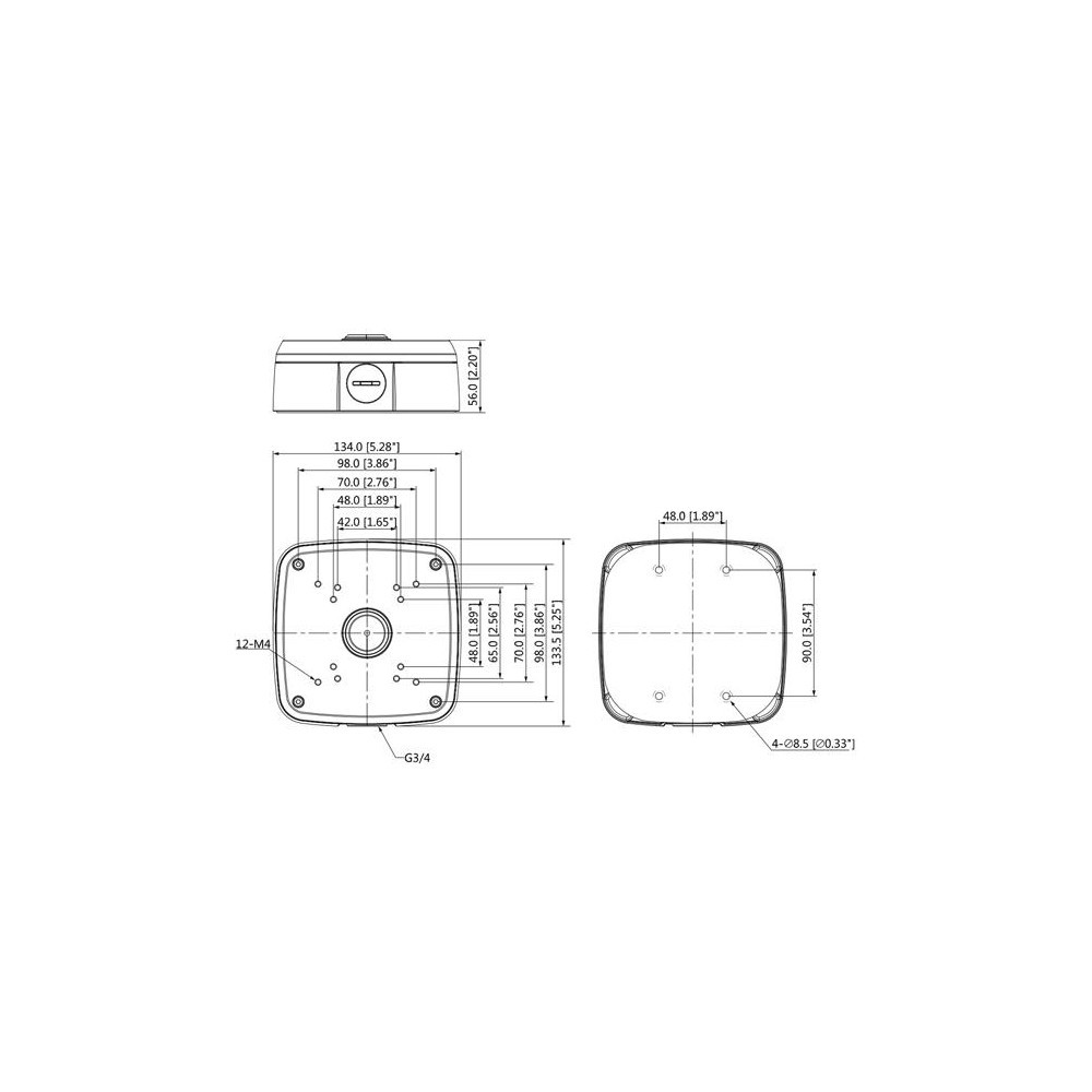 UCHWYT KAMERY STG-PFA121(BLACK)