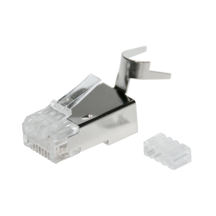 WTYK SIECIOWY KONEKTOR SOLARIX RJ45 CAT.6A STP EKRANOWANY KRJS45/6ASLD 1szt