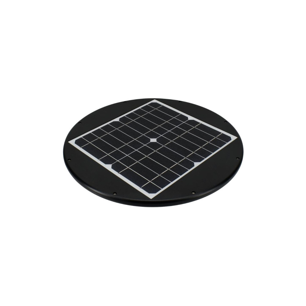 SOLARNA OPRAWA PARKOWA LED SOLUM 20W 2200LM 3000-4000K IP65 CZARNA