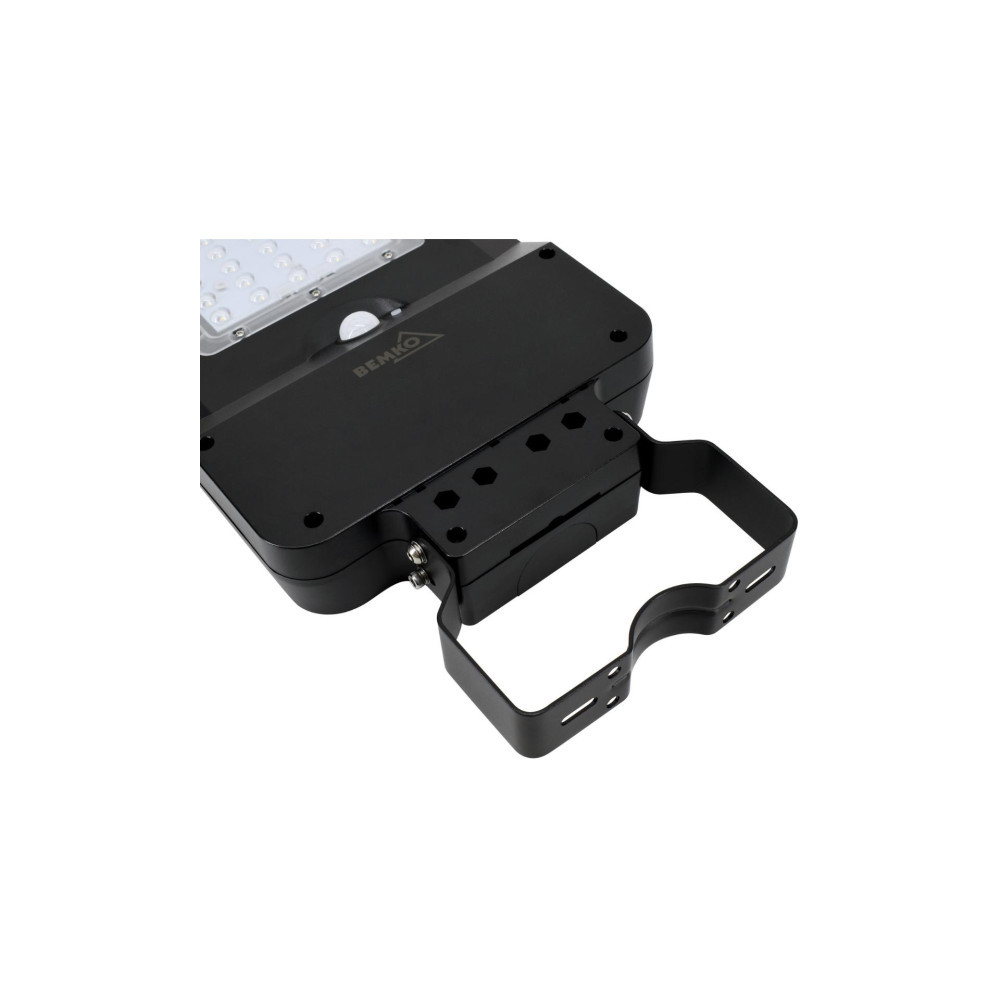 SOLARNA OPRAWA ULICZNA LED SOLGER 25W 3000LM 4000K IP65 CZARNY CZ. PIR