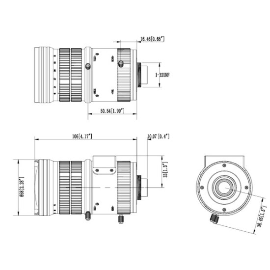 OBIEKTYW DAHUA PFL1575-A12D