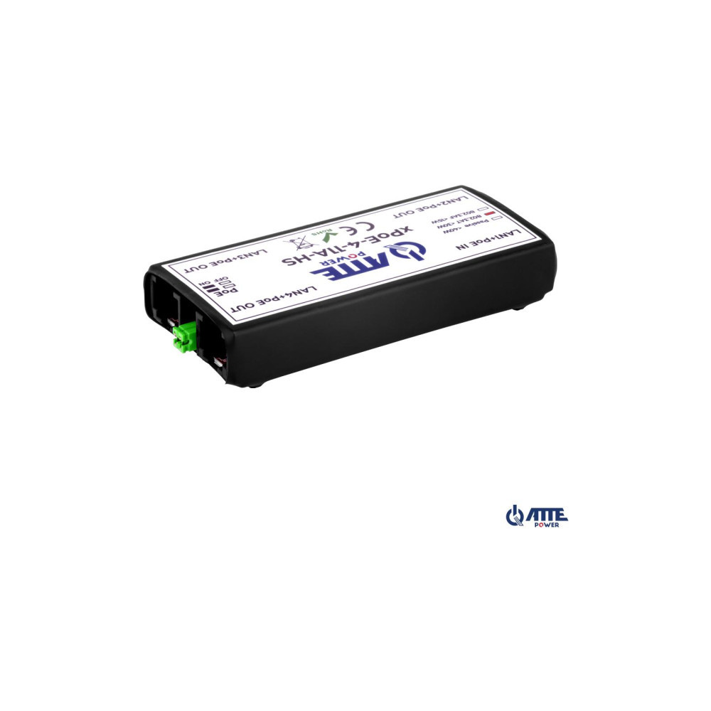 SWITCH 4-PORTOWY POE ATTE xPoE-4-11A-HS