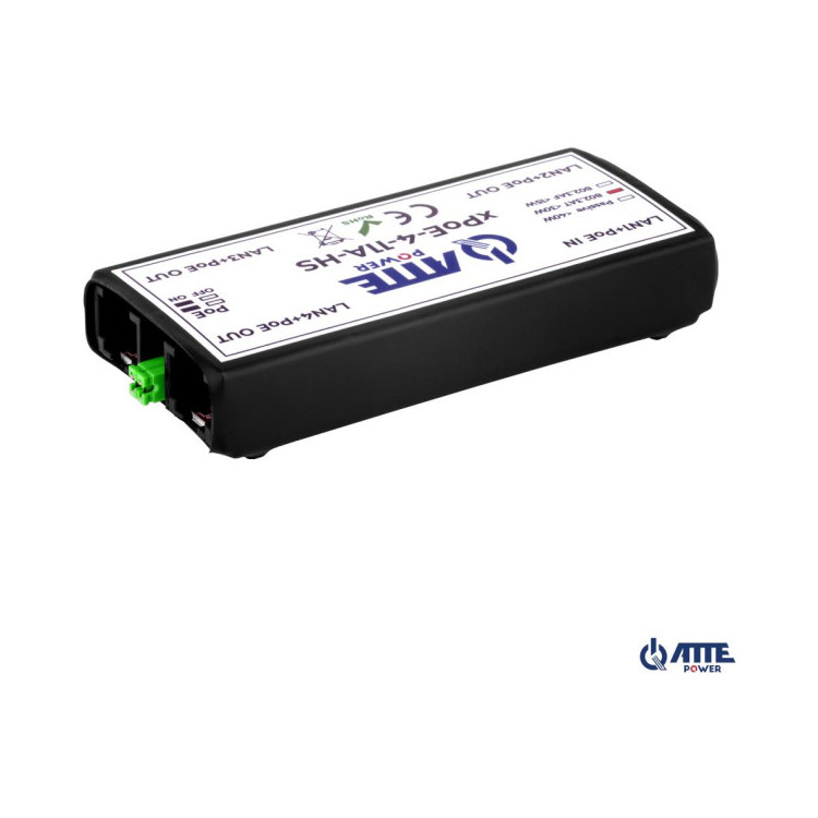 SWITCH 4-PORTOWY POE ATTE xPoE-4-11A-HS