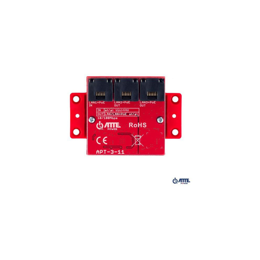 ATTE APT-3-11 Switch PoE 3 portowy 10/100Mbps, extender