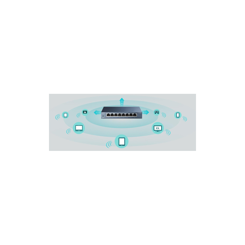 SWITCH TP-LINK TL-SG108