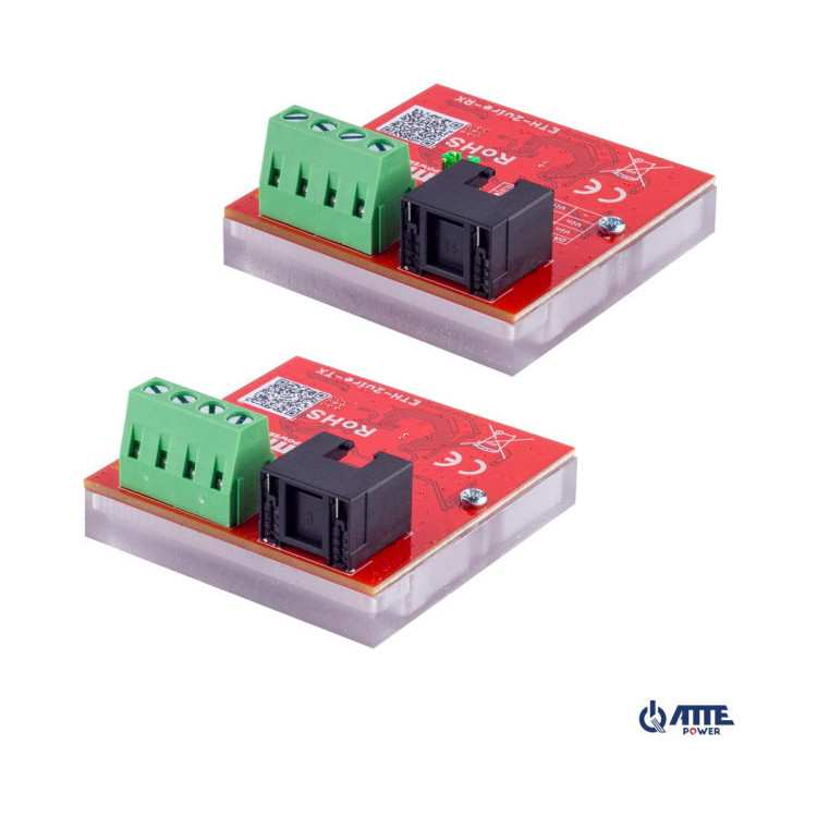 Zestaw konwerterów ATTE ETH-2wire-A-SET
