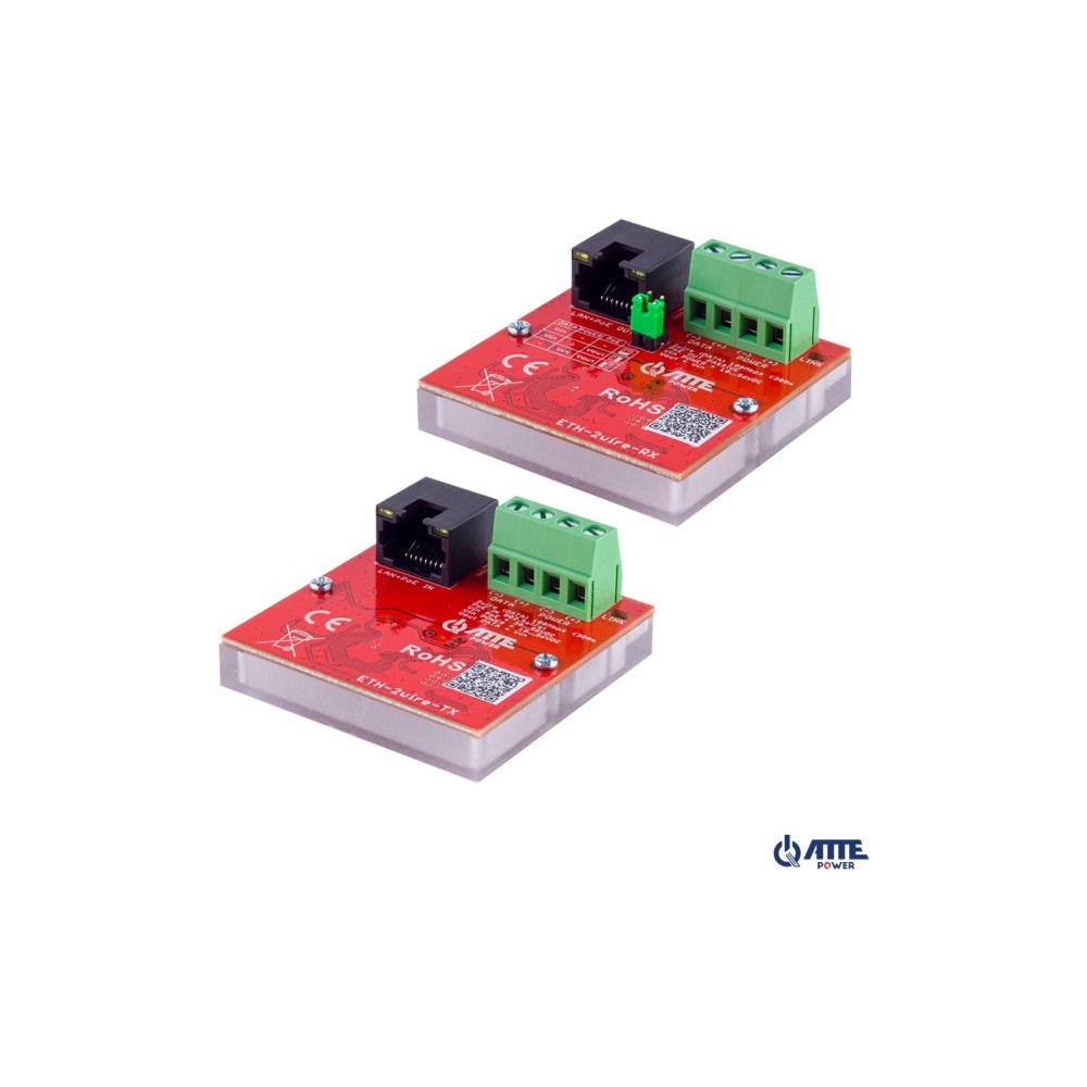 Zestaw konwerterów ATTE ETH-2wire-A-SET