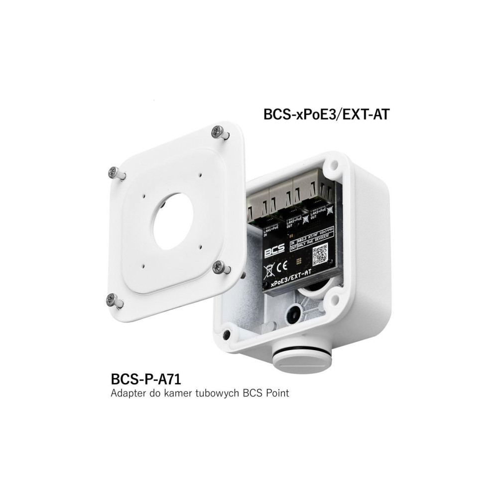 Switch POE  BCS POWER BCS-xPoE3/EXT-AT